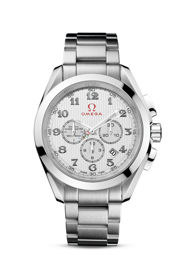 Omega Seamaster Aqua Terra 150M Co-Axial 44 Chronograph Stainless Steel / Silver / Bracelet / Olympic Collection
